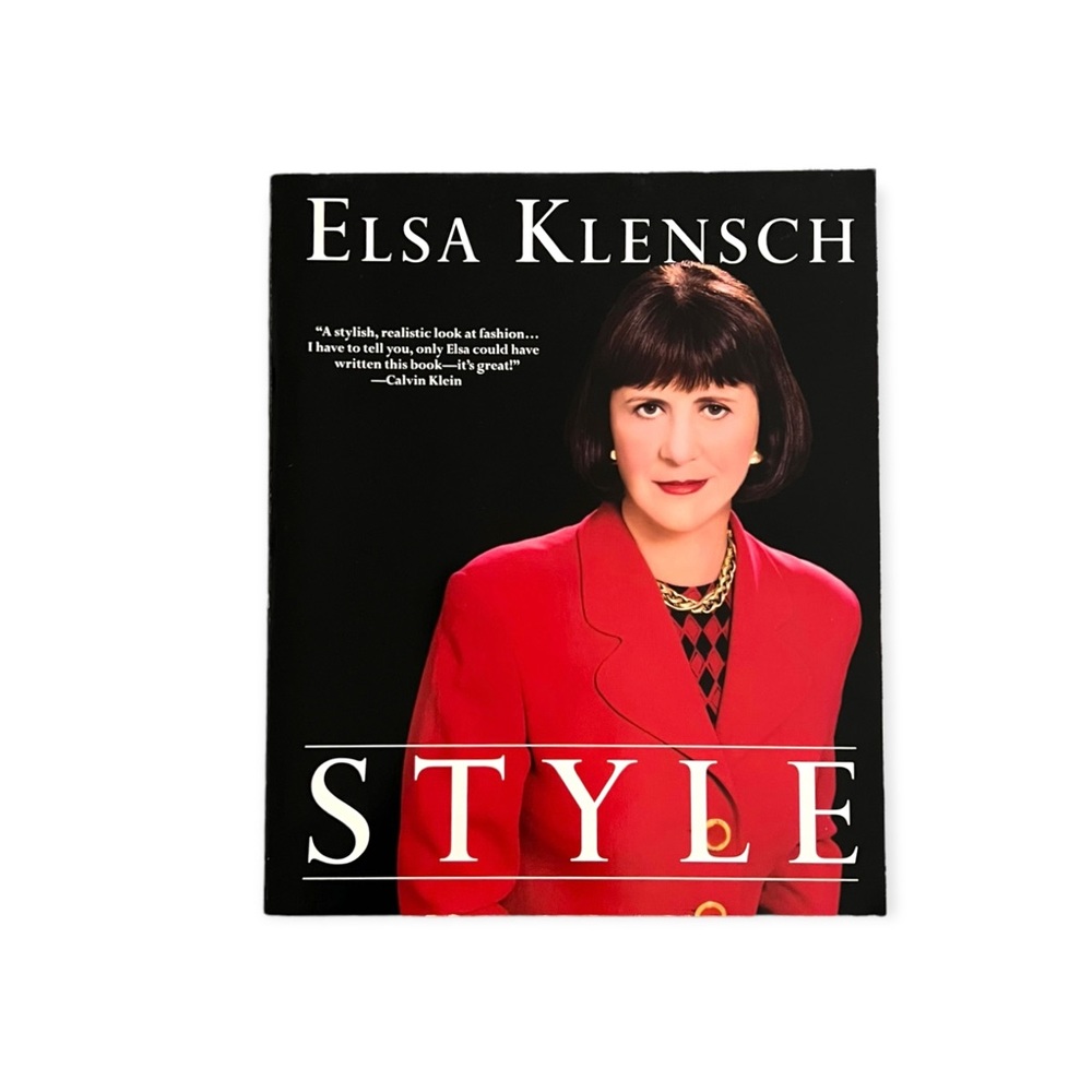 Style by Elsa Klensch First Edition Paperback NEW